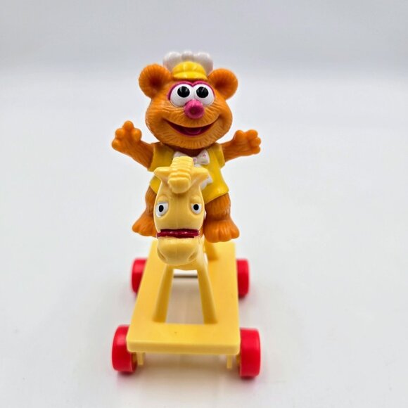 McDonald’s Muppet Babies Figures Vehicles Happy Meal 1986 Kermit Piggy Fozzie - Picture 4 of 16